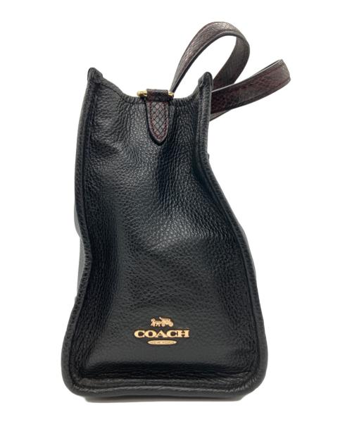 COACH（コーチ）COACH (コーチ) 2WAYバッグ ブラックの古着・服飾アイテム