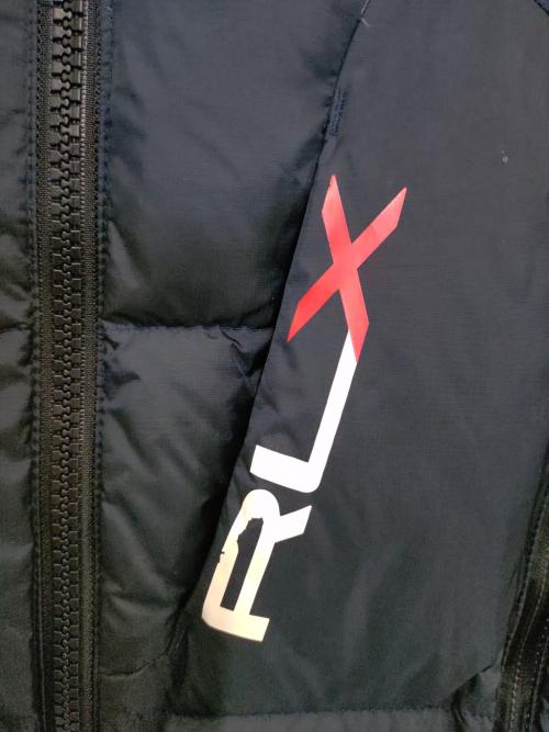 RLX RALPH LAUREN（アールエルエックスラルフローレン）RLX RALPH LAUREN (アールエルエックスラルフローレン) ダウンジャケット ネイビー サイズ:不明の古着・服飾アイテム