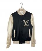 LOUIS VUITTONルイ ヴィトン）の古着「スタジャン」｜アイボリー×ブラック