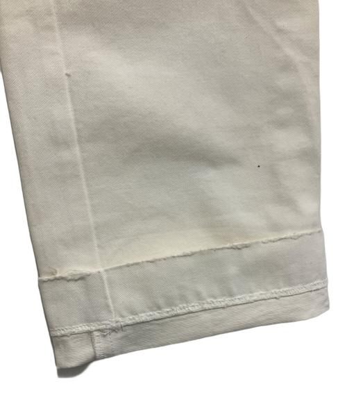 DOLCE & GABBANA（ドルチェ＆ガッバーナ）DOLCE & GABBANA (ドルチェ＆ガッバーナ) 刺繍パンツ ホワイト サイズ:Lの古着・服飾アイテム