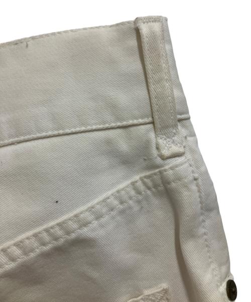 DOLCE & GABBANA（ドルチェ＆ガッバーナ）DOLCE & GABBANA (ドルチェ＆ガッバーナ) 刺繍パンツ ホワイト サイズ:Lの古着・服飾アイテム