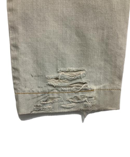 DOLCE & GABBANA（ドルチェ＆ガッバーナ）DOLCE & GABBANA (ドルチェ＆ガッバーナ) 刺繍デニムパンツ サックスブルー サイズ:XLの古着・服飾アイテム