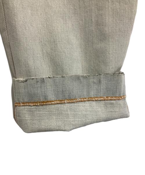 DOLCE & GABBANA（ドルチェ＆ガッバーナ）DOLCE & GABBANA (ドルチェ＆ガッバーナ) 刺繍デニムパンツ サックスブルー サイズ:XLの古着・服飾アイテム