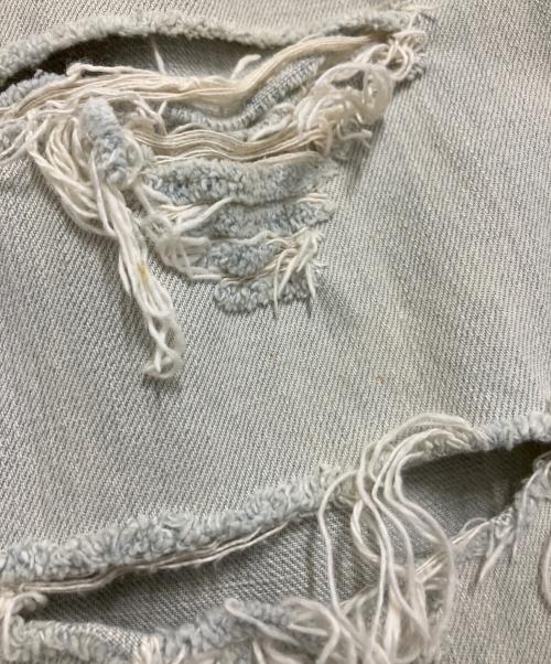 DOLCE & GABBANA（ドルチェ＆ガッバーナ）DOLCE & GABBANA (ドルチェ＆ガッバーナ) 刺繍デニムパンツ サックスブルー サイズ:XLの古着・服飾アイテム