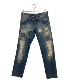 DOLCE & GABBANA（ドルチェ＆ガッバーナ）の古着「デニムパンツ」｜ブルー