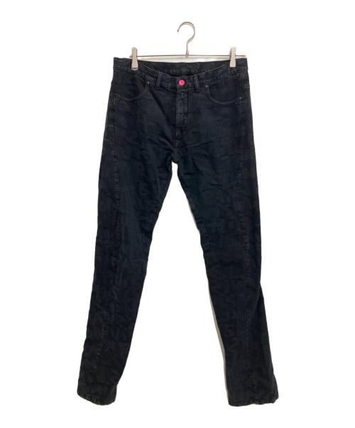 LOUIS VUITTON（ルイ ヴィトン）LOUIS VUITTON (ルイ ヴィトン) デニムパンツ ブラック サイズ:L(UK 40)の古着・服飾アイテム