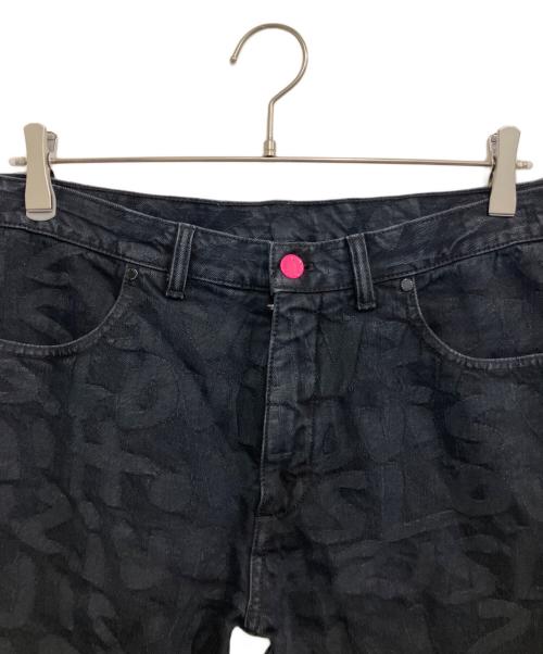 LOUIS VUITTON（ルイ ヴィトン）LOUIS VUITTON (ルイ ヴィトン) デニムパンツ ブラック サイズ:L(UK 40)の古着・服飾アイテム