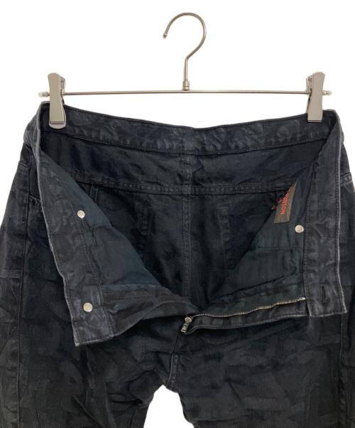LOUIS VUITTON（ルイ ヴィトン）LOUIS VUITTON (ルイ ヴィトン) デニムパンツ ブラック サイズ:L(UK 40)の古着・服飾アイテム