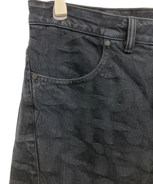 LOUIS VUITTON（ルイ ヴィトン）LOUIS VUITTON (ルイ ヴィトン) デニムパンツ ブラック サイズ:L(UK 40)の古着・服飾アイテム