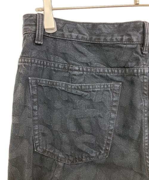 LOUIS VUITTON（ルイ ヴィトン）LOUIS VUITTON (ルイ ヴィトン) デニムパンツ ブラック サイズ:L(UK 40)の古着・服飾アイテム