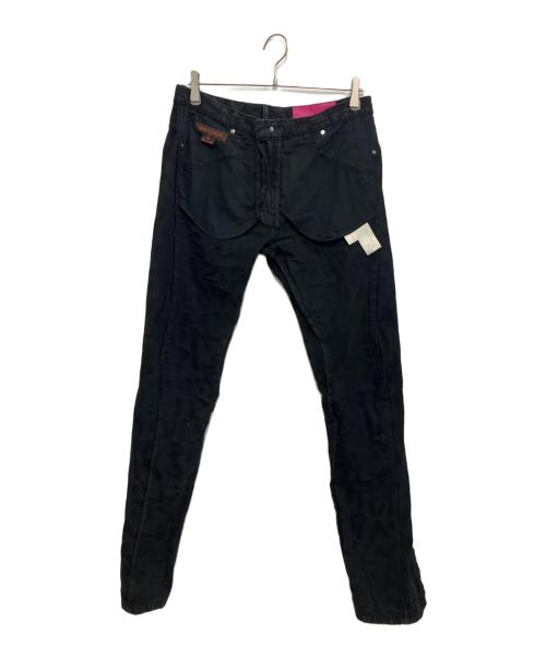 LOUIS VUITTON（ルイ ヴィトン）LOUIS VUITTON (ルイ ヴィトン) デニムパンツ ブラック サイズ:L(UK 40)の古着・服飾アイテム