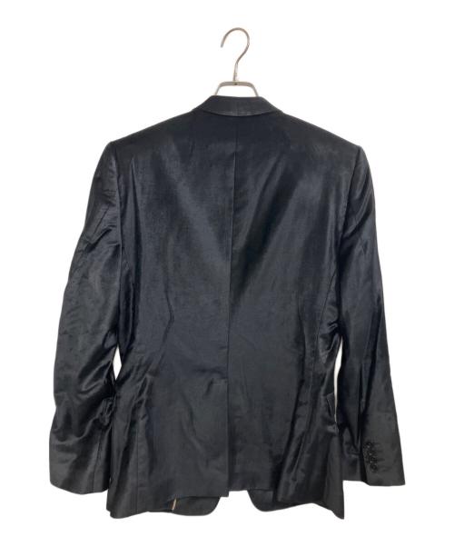 DOLCE & GABBANA（ドルチェ＆ガッバーナ）DOLCE & GABBANA (ドルチェ＆ガッバーナ) ベロアジャケット ブラック サイズ:Lの古着・服飾アイテム