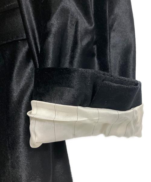 DOLCE & GABBANA（ドルチェ＆ガッバーナ）DOLCE & GABBANA (ドルチェ＆ガッバーナ) ベロアジャケット ブラック サイズ:Lの古着・服飾アイテム