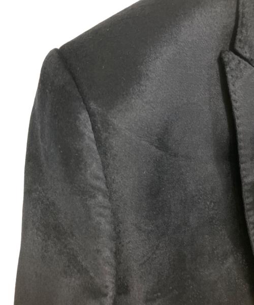 DOLCE & GABBANA（ドルチェ＆ガッバーナ）DOLCE & GABBANA (ドルチェ＆ガッバーナ) ベロアジャケット ブラック サイズ:Lの古着・服飾アイテム