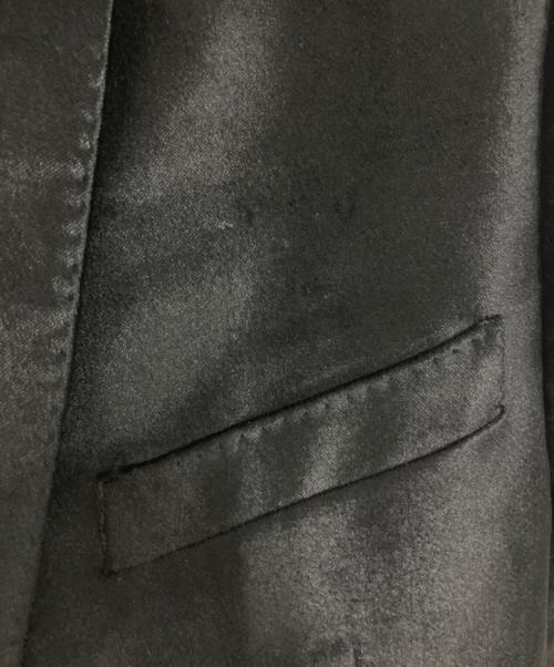 DOLCE & GABBANA（ドルチェ＆ガッバーナ）DOLCE & GABBANA (ドルチェ＆ガッバーナ) ベロアジャケット ブラック サイズ:Lの古着・服飾アイテム