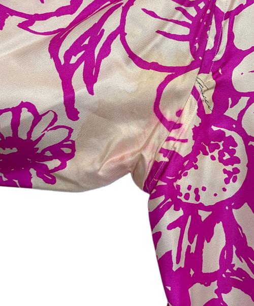 GUCCI（グッチ）GUCCI (グッチ) シルクシャツ ピンク サイズ:42（16 1/2）の古着・服飾アイテム