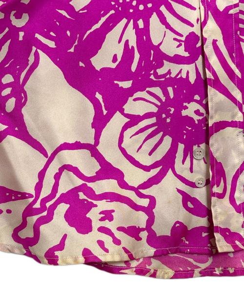 GUCCI（グッチ）GUCCI (グッチ) シルクシャツ ピンク サイズ:42（16 1/2）の古着・服飾アイテム