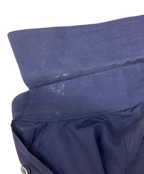 VERSACE（ヴェルサーチェ）VERSACE (ヴェルサーチェ) ストライプシャツ ネイビー サイズ:XXLの古着・服飾アイテム