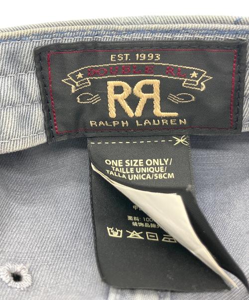 RRL（ダブルアールエル）RRL (ダブルアールエル) ウィングドロゴデニムキャップ グレーの古着・服飾アイテム