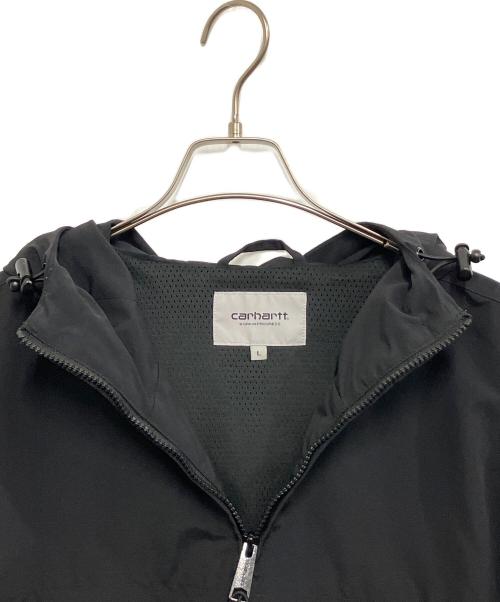 Carhartt WIP（カーハート ワークインプログレス）Carhartt WIP (カーハート ワークインプログレス) ハーフジップスウェット ブラック サイズ:Lの古着・服飾アイテム
