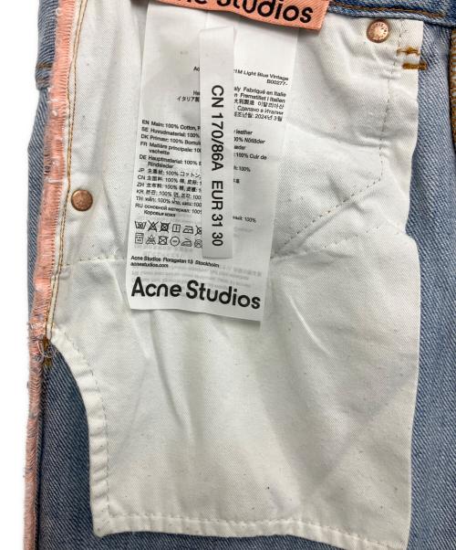 Acne studios（アクネ ストゥディオズ）Acne studios (アクネ ストゥディオス) ルーズフィットジーンズ - 2021M /Light Blue Vintagedデニムパンツ スカイブルー サイズ:W31×L30の古着・服飾アイテム