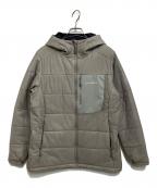 mont-bellモンベル）の古着「サーマラップ パーカ」｜ベージュ/ネイビー