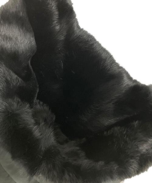 URBAN RESEARCH（アーバンリサーチ）URBAN RESEARCH (アーバンリサーチ) ラビットフードストレッチロングダウン ブラック サイズ:Freeの古着・服飾アイテム