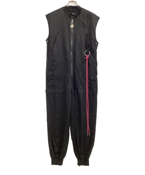 DIESEL（ディーゼル）DIESEL (ディーゼル) ジャンプスーツ ブラック サイズ:S 未使用品の古着・服飾アイテム