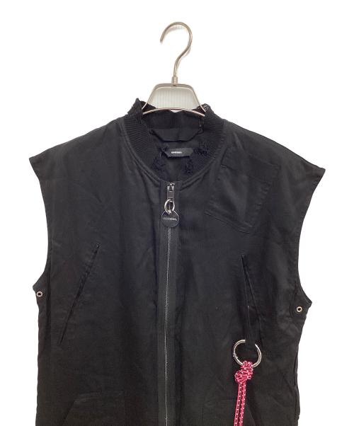 DIESEL（ディーゼル）DIESEL (ディーゼル) ジャンプスーツ ブラック サイズ:S 未使用品の古着・服飾アイテム