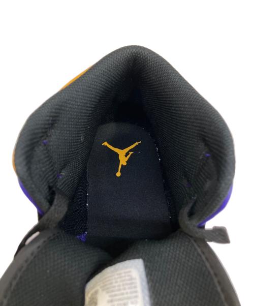 NIKE（ナイキ）NIKE (ナイキ) ハイカットスニーカー パープル×イエロー サイズ:28の古着・服飾アイテム