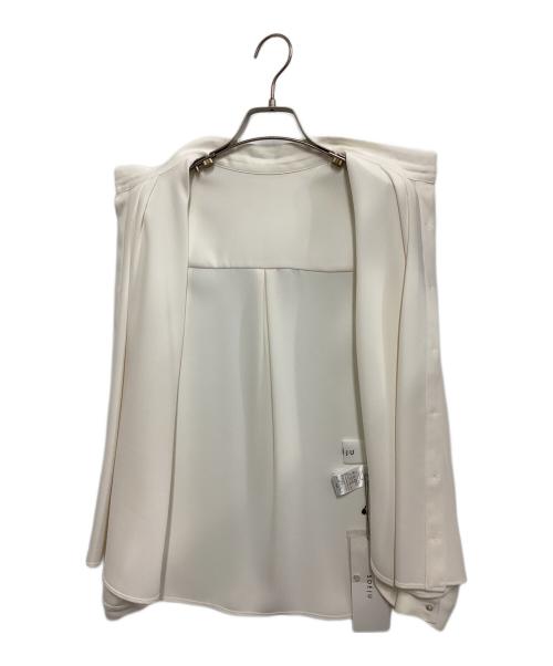 SOEJU（ソージュ）SOEJU (ソージュ) 長袖ブラウス アイボリー サイズ:M 未使用品の古着・服飾アイテム