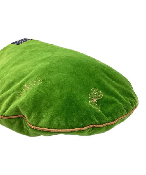 mina perhonen（ミナ ペルホネン）mina perhonen (ミナ ペルホネン) エッグバッグ グリーンの古着・服飾アイテム