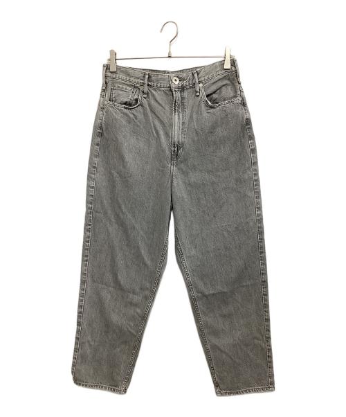 upper hights（アッパーハイツ）upper hights (アッパーハイツ) ワイドデニムパンツ グレー サイズ:Lの古着・服飾アイテム