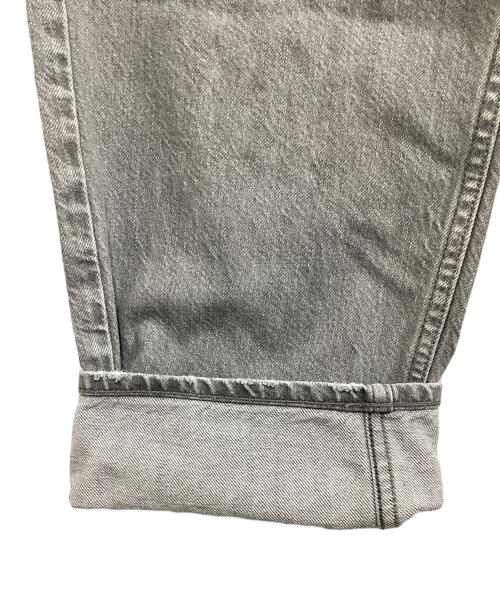 upper hights（アッパーハイツ）upper hights (アッパーハイツ) ワイドデニムパンツ グレー サイズ:Lの古着・服飾アイテム