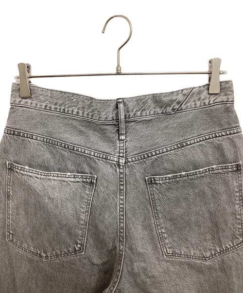 upper hights（アッパーハイツ）upper hights (アッパーハイツ) ワイドデニムパンツ グレー サイズ:Lの古着・服飾アイテム
