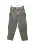 upper hights（アッパーハイツ）の古着「ワイドデニムパンツ」｜グレー