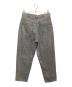 upper hights (アッパーハイツ) ワイドデニムパンツ グレー サイズ:L：7000円