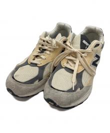 NEW BALANCE（ニューバランス）の古着「スニーカー　」｜アイボリー×グレー