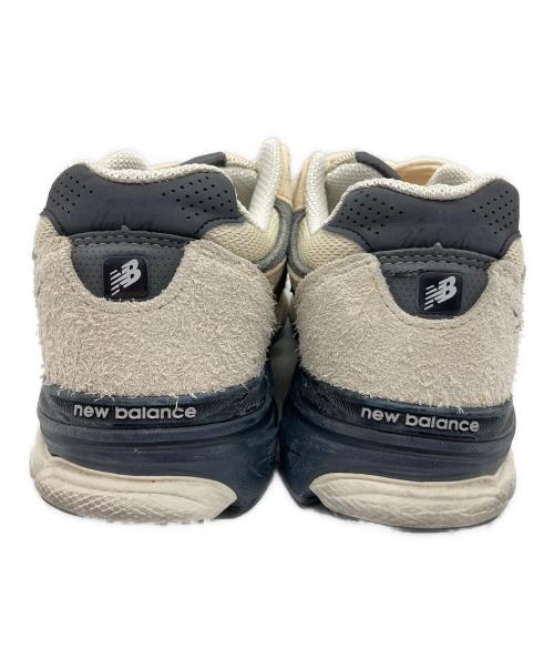 NEW BALANCE（ニューバランス）NEW BALANCE (ニューバランス) スニーカー　 アイボリー×グレー サイズ:28の古着・服飾アイテム