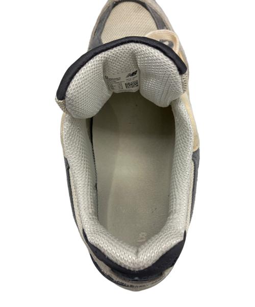 NEW BALANCE（ニューバランス）NEW BALANCE (ニューバランス) スニーカー　 アイボリー×グレー サイズ:28の古着・服飾アイテム