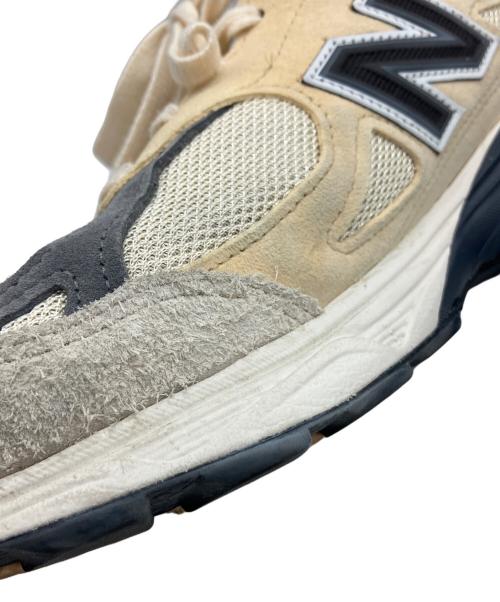 NEW BALANCE（ニューバランス）NEW BALANCE (ニューバランス) スニーカー　 アイボリー×グレー サイズ:28の古着・服飾アイテム