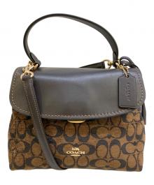 COACH（コーチ）の古着「2WAYバッグ」｜ブラウン
