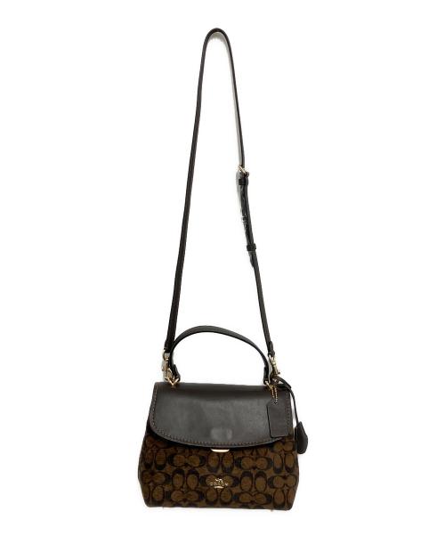 COACH（コーチ）COACH (コーチ) 2WAYバッグ ブラウンの古着・服飾アイテム