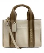 COACHコーチ）の古着「2wayトートバッグ」｜ホワイト