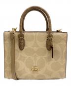 COACHコーチ）の古着「2WAYバッグ」｜ホワイト