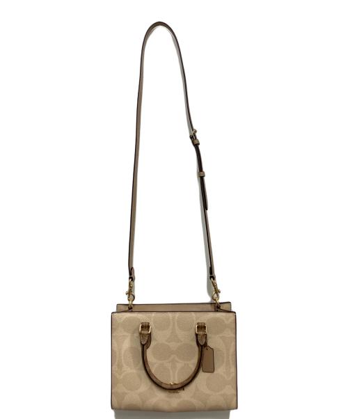 COACH（コーチ）COACH (コーチ) 2WAYバッグ ホワイトの古着・服飾アイテム