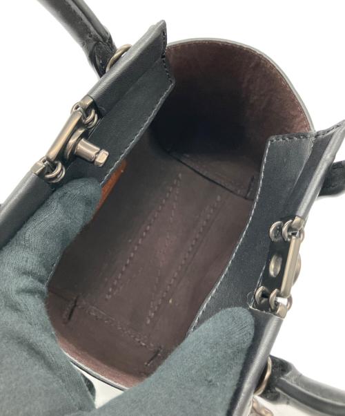 COACH（コーチ）COACH (コーチ) ショルダーバッグ ブラック×グリーンの古着・服飾アイテム