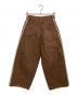 THE TOE (ザ・トゥー) パンツ ブラウン サイズ:XS：10000円