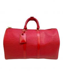 LOUIS VUITTON（ルイ ヴィトン）の古着「ボストンバッグ」｜レッド