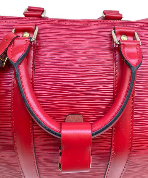 LOUIS VUITTON（ルイ ヴィトン）LOUIS VUITTON (ルイ ヴィトン) ボストンバッグ レッドの古着・服飾アイテム